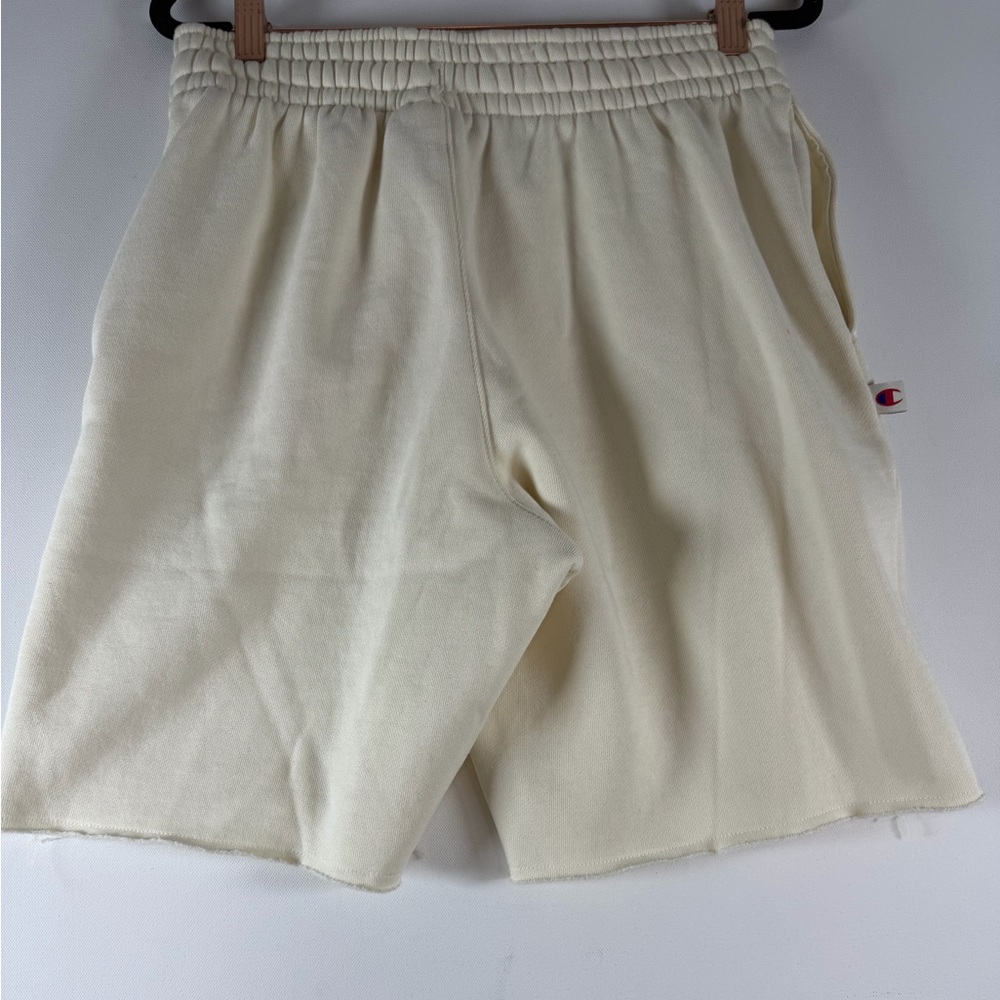 Champion Men's Fleece Shorts - Light Off-White S - Picture 7 of 8